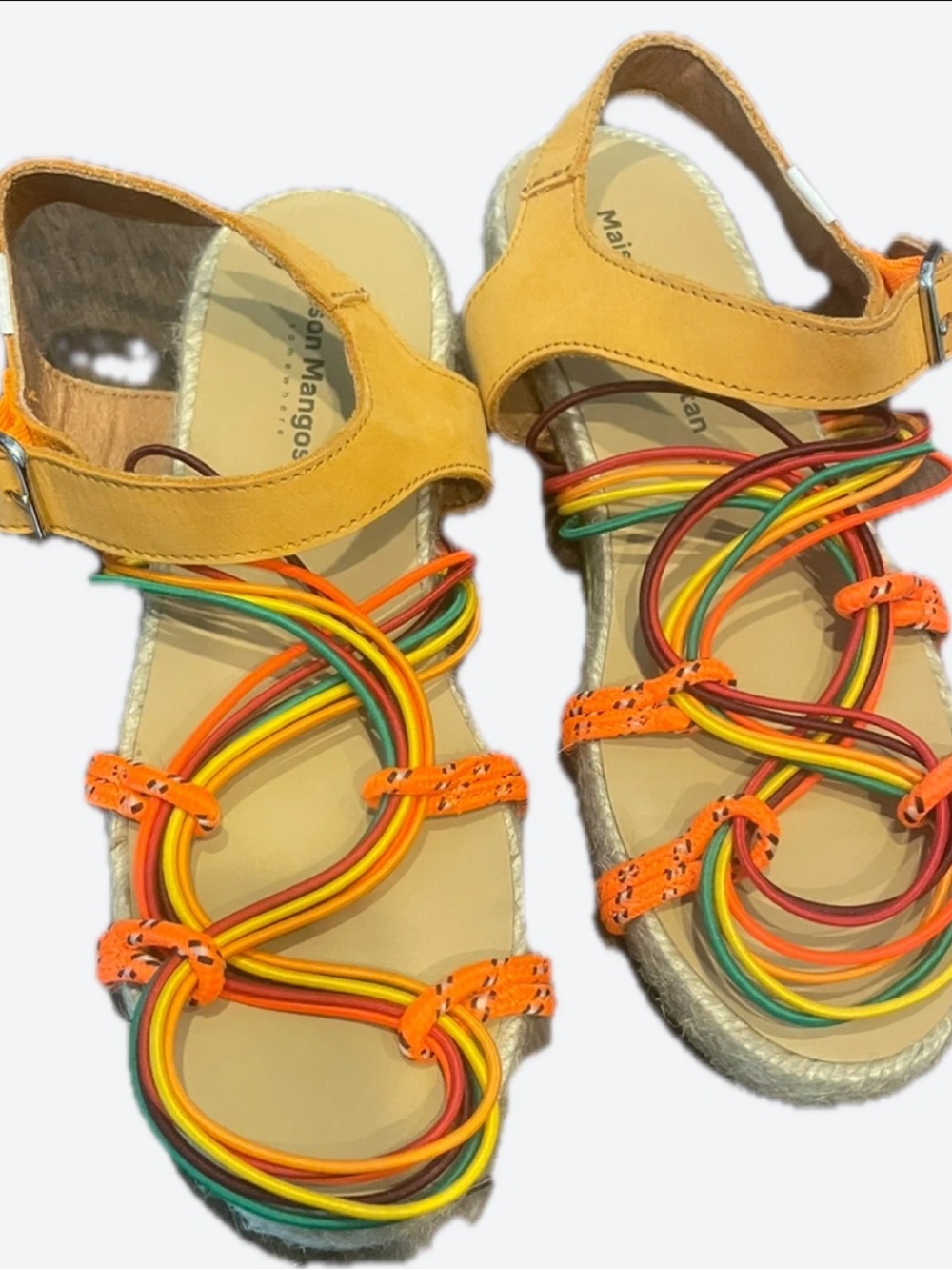 Maison Mangostan Colorful Rope Sandals